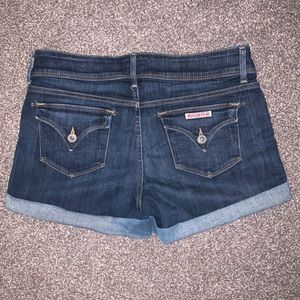 Cuffed Dark Wash Hudson Shorts